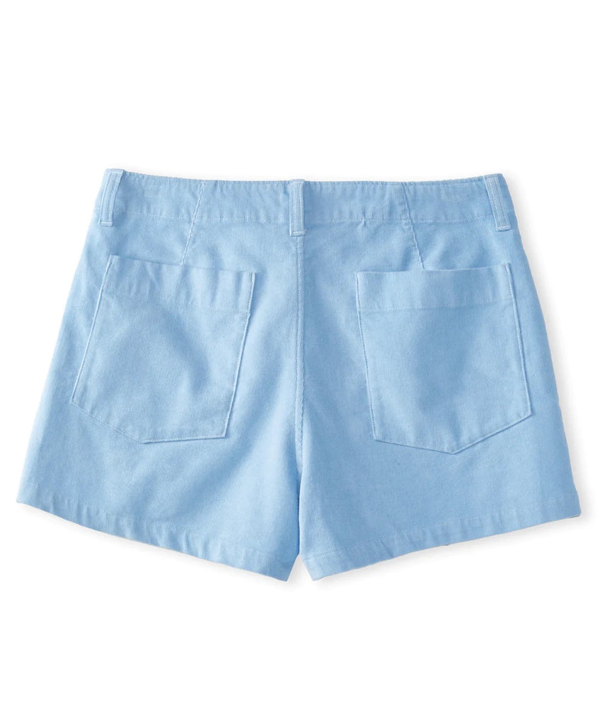 Seventyseven Cord Shorts - Azure Blue