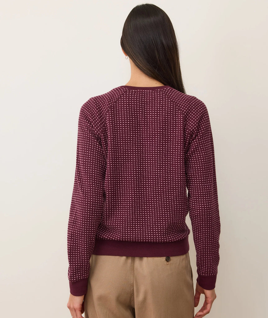 Rhea Textured Raglan - Fig