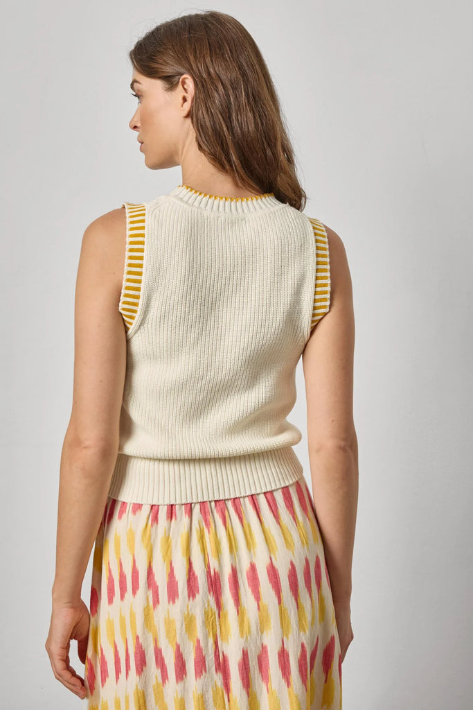 Akris A-Hemstitch Sleeveless Cotton Knit Top | Neiman Marcus Akris A-Hemstitch Sleeveless Cotton Knit Top | Neiman Marcus