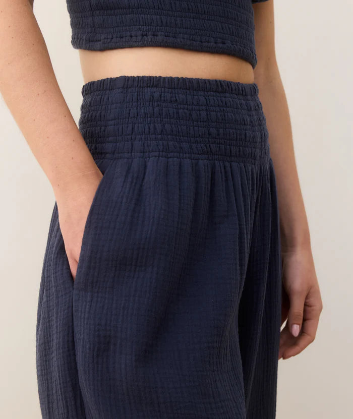 Sophia Double Cloth Palazzo Pant
