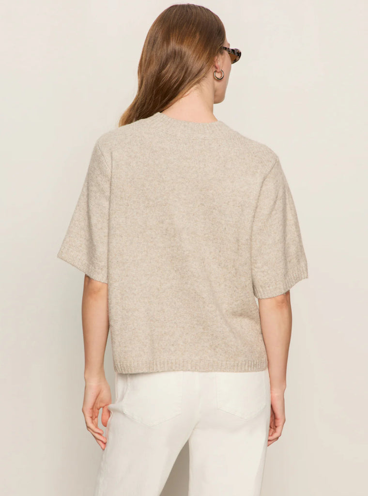 Perfect Sweater Tee Heather Pearl