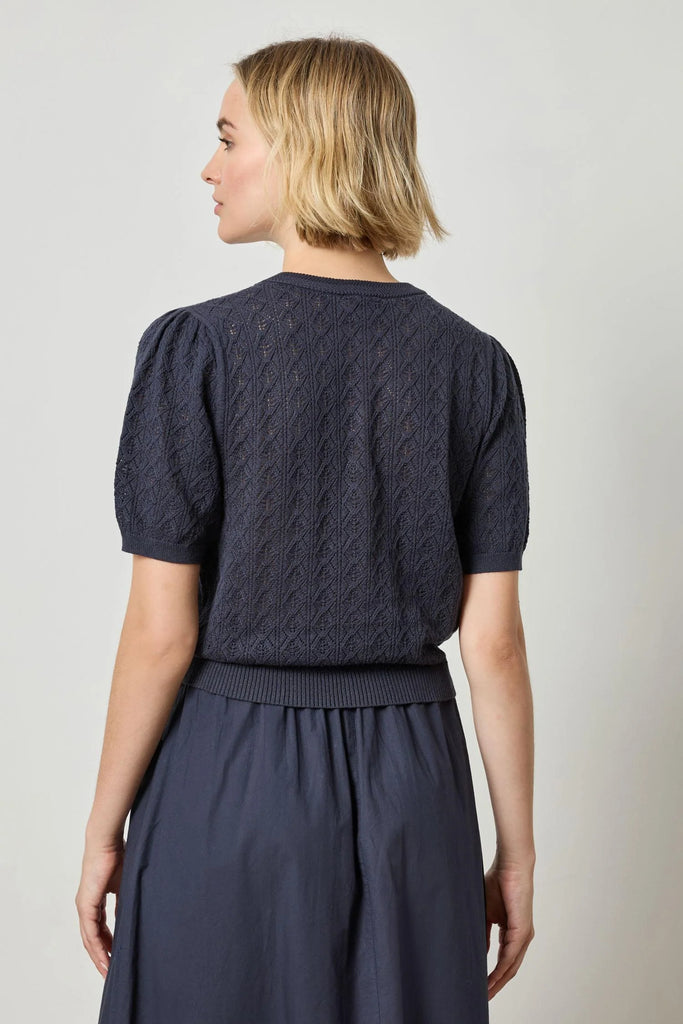 Pointelle Cardigan