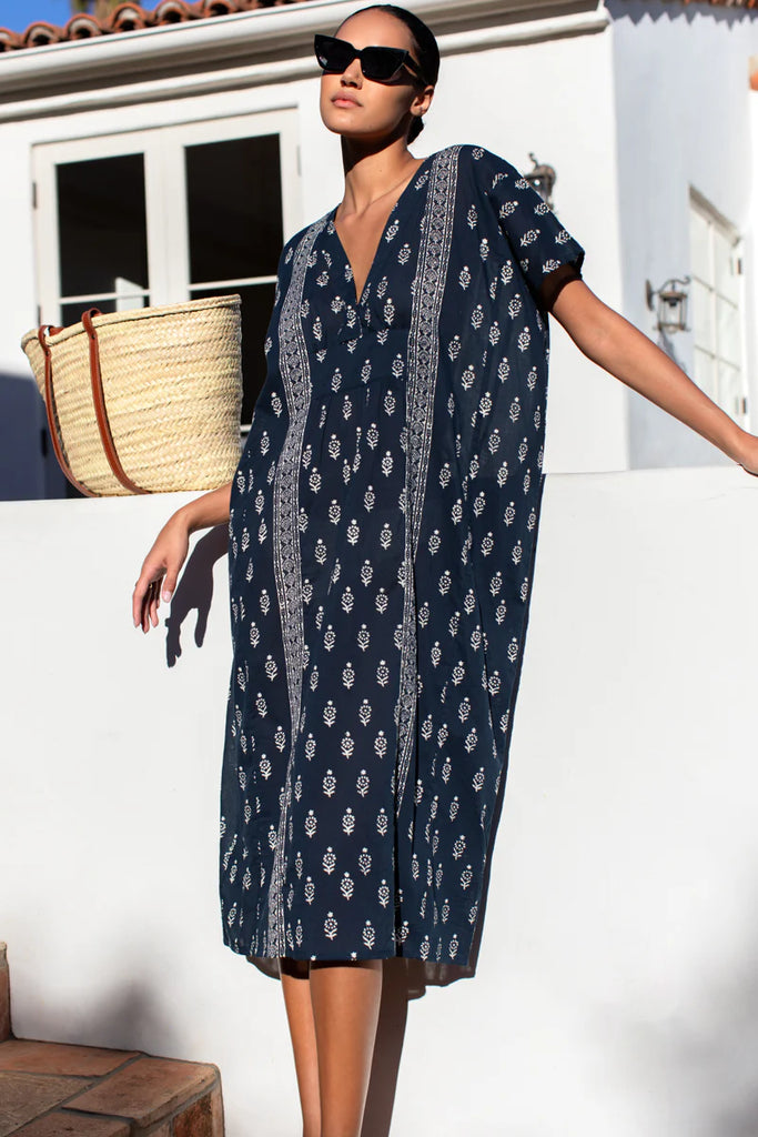 Francina Caftan - Marguerite Blue