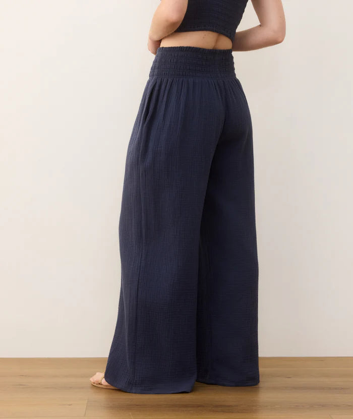 Sophia Double Cloth Palazzo Pant