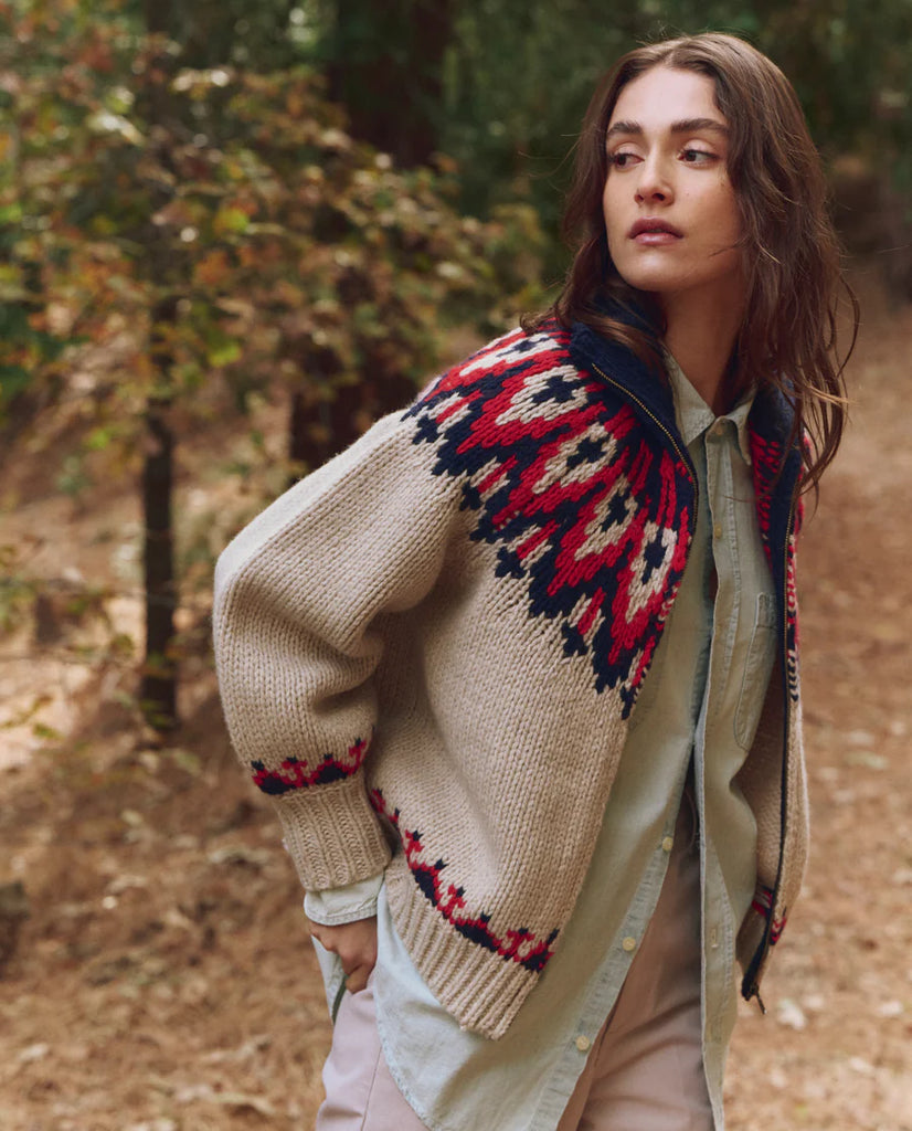 The Nordic Sweater - Glacier Fair Isle