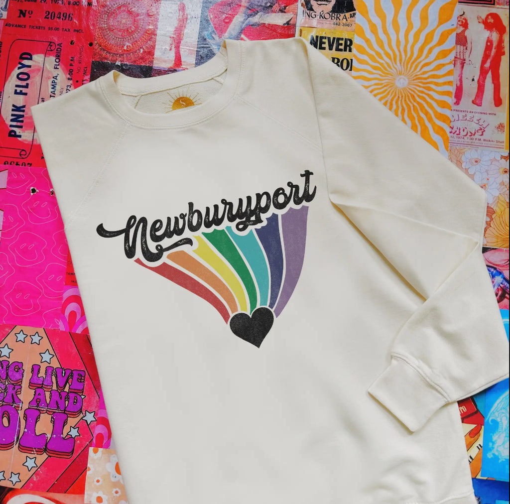 Newburyport Rainbow Sweatshirt