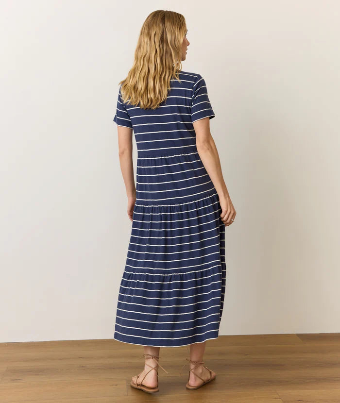 Vintage Slub Midi Dress