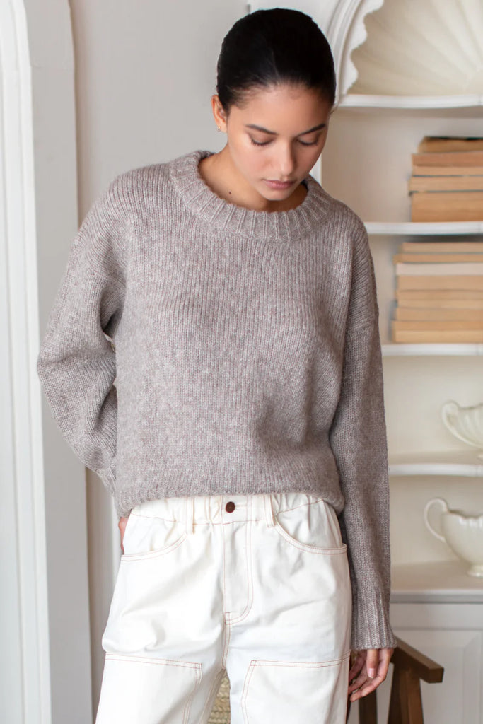 Cozy Sweater In Fog Grey