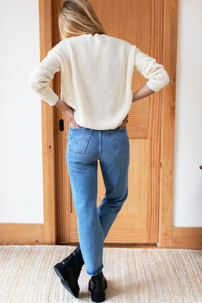Daily Sweater- Ivory