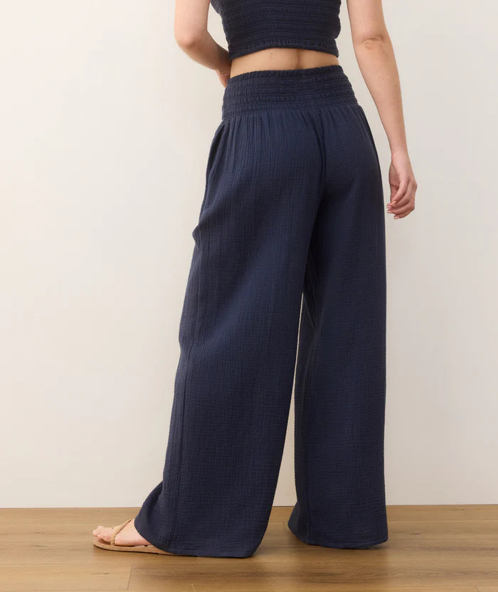 Sophia Double Cloth Palazzo Pant