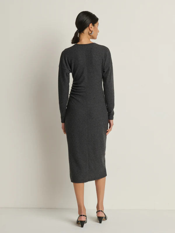 Sardrine Midi Dress - Heather Charcoal