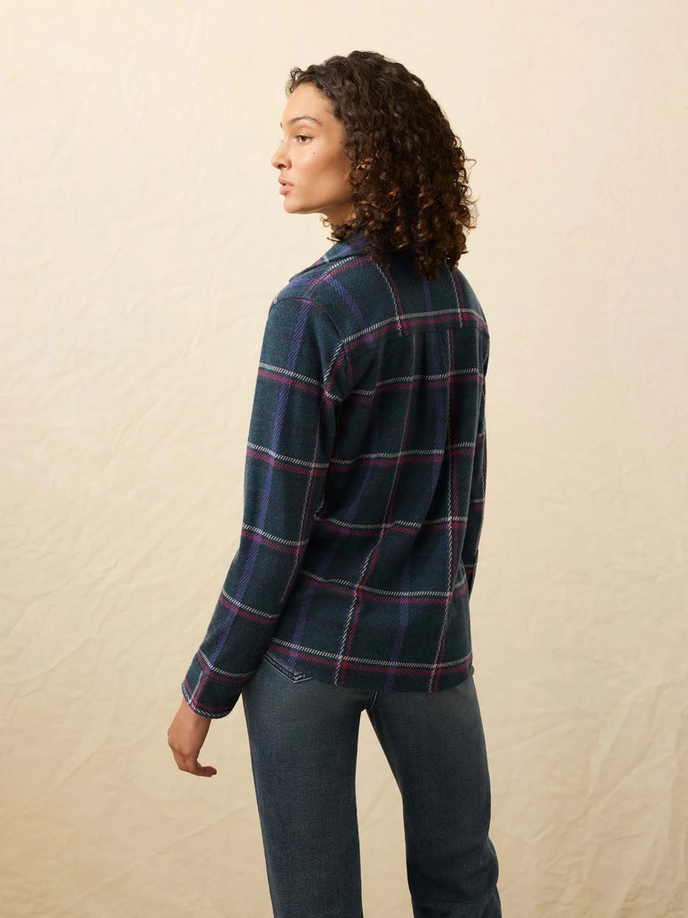 Legend Sweater Shirt - Northern Lights Plaid