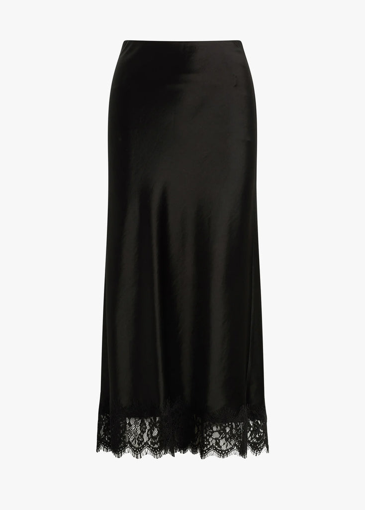 The Lacy Favorite Skirt Petite - Black