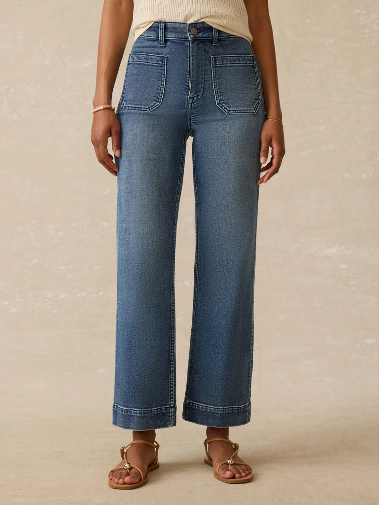 Stretch Terry Patch Pocket Ankle - Riverton