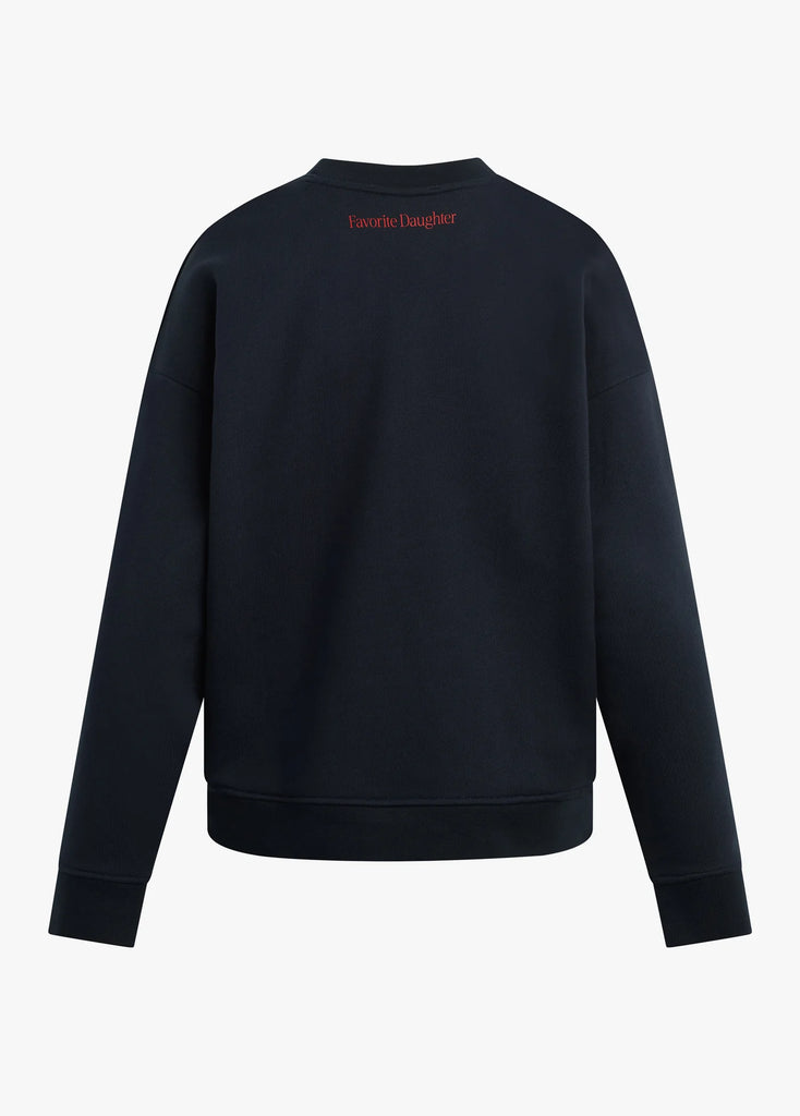 Go Sports Sweatshirt - Navy/Red/White