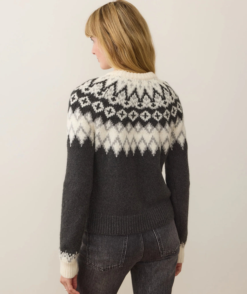 Fiorella Crewneck - Charcoal