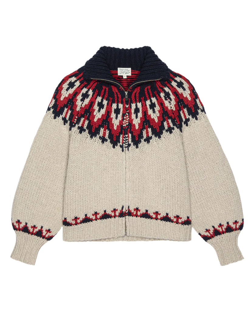 The Nordic Sweater - Glacier Fair Isle