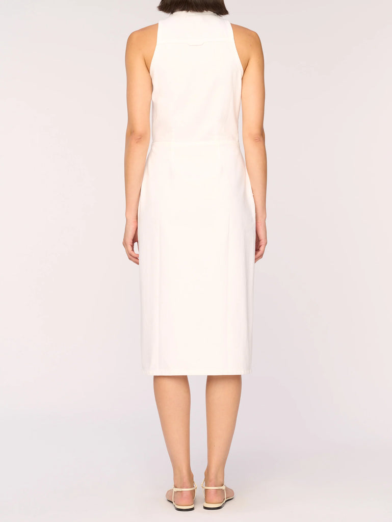 Daphne Dress Midi - White