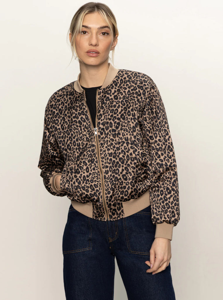 Monroe Sateen Bomber French Kitty