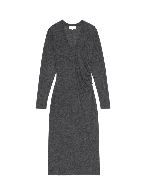 Sardrine Midi Dress - Heather Charcoal