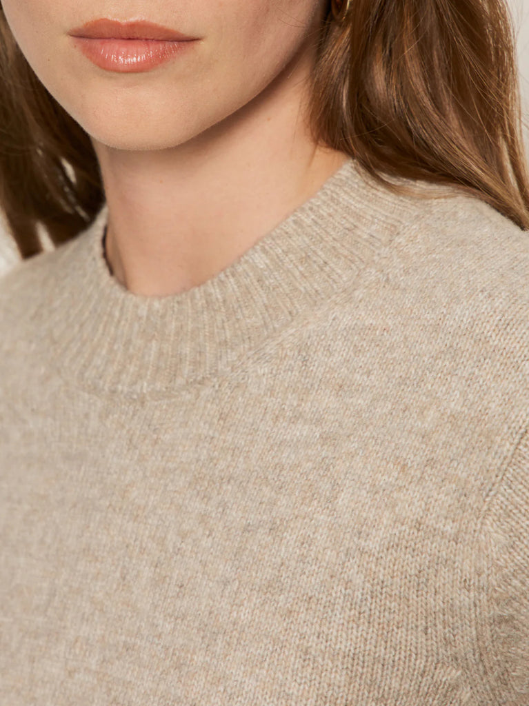 Perfect Sweater Tee Heather Pearl