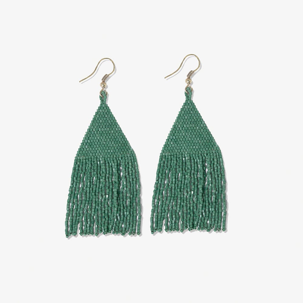 Lexie Beaded Fringe Earrings