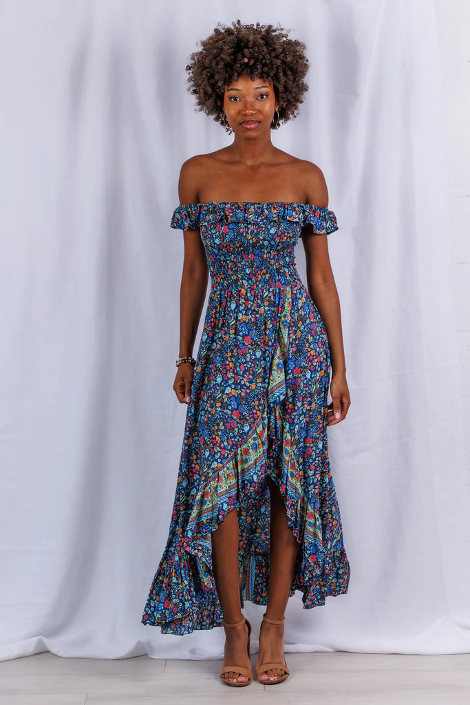 Soleil Maxi Dress - Lagoon