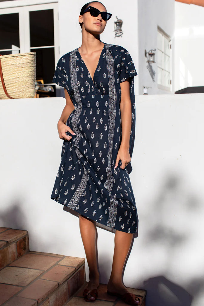 Francina Caftan - Marguerite Blue