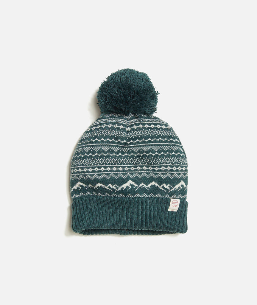 Archive Fair Isle Pom Beanie