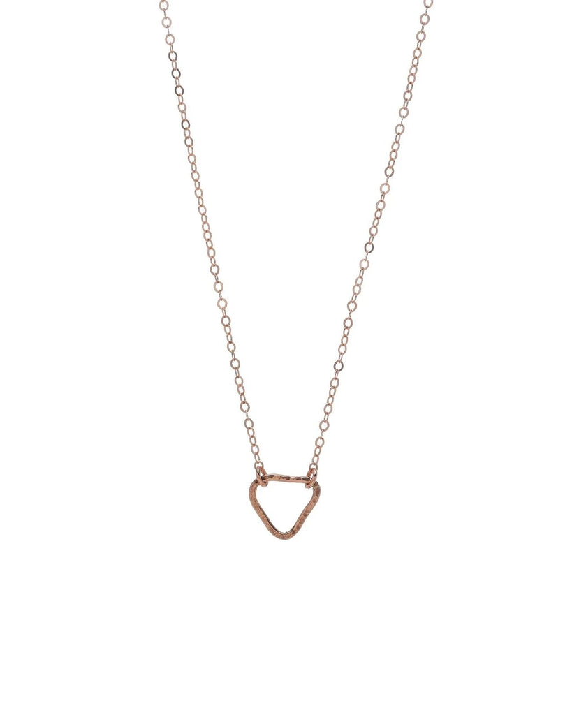 Open Triangle Necklace