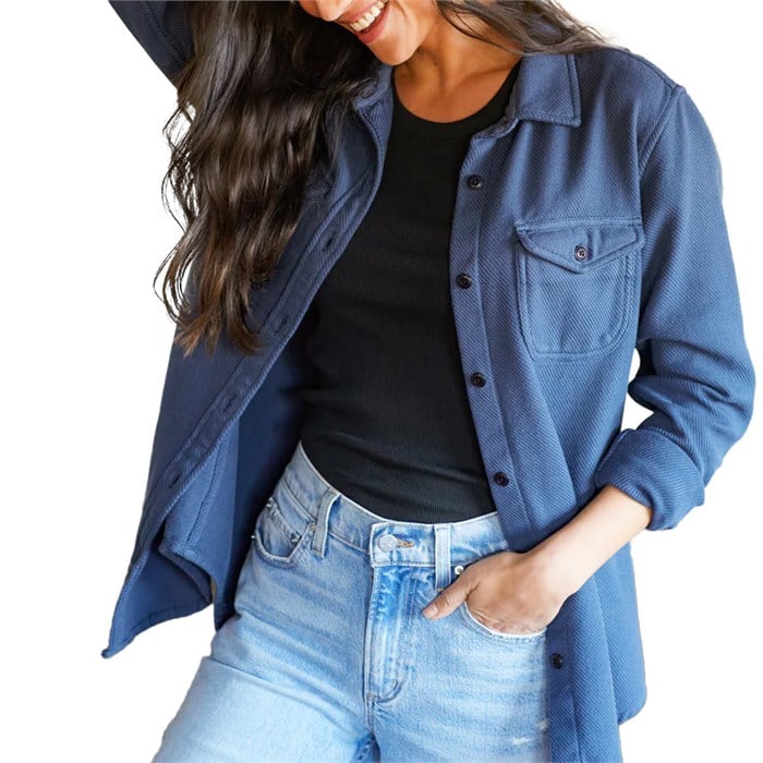 Chroma Blanket Shirt - Marine