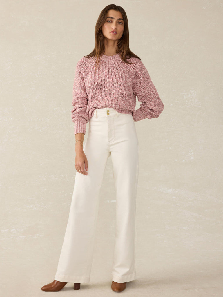 Sunwashed Fisherman Sweater