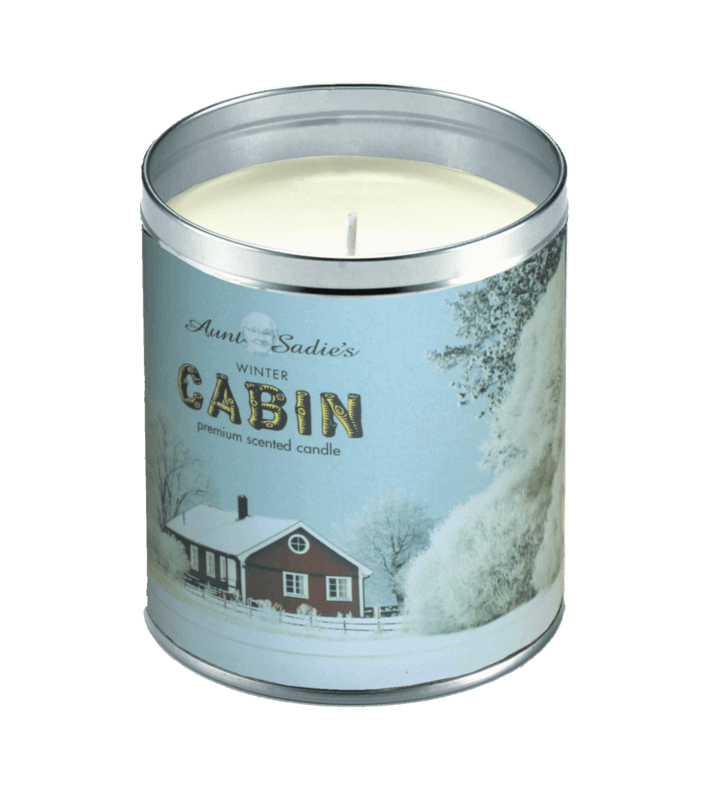 Winter Cabin Candle