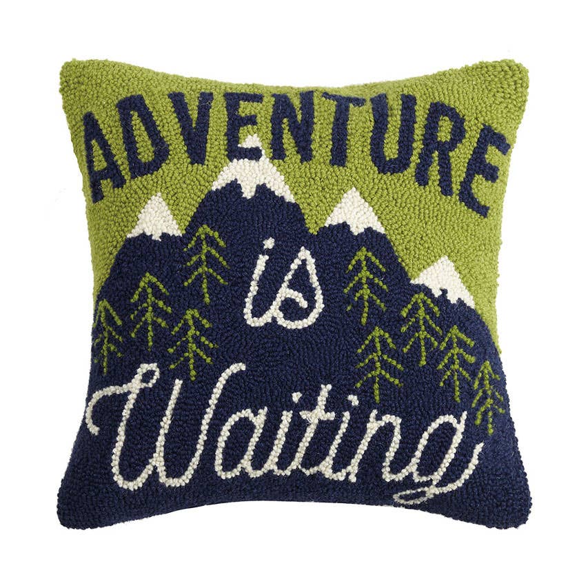Adventure Is Waiting Hook Pillow