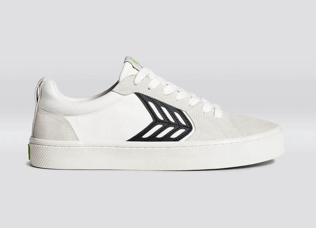 Catiba Pro -- Off White Canvas and Vintage White Suede