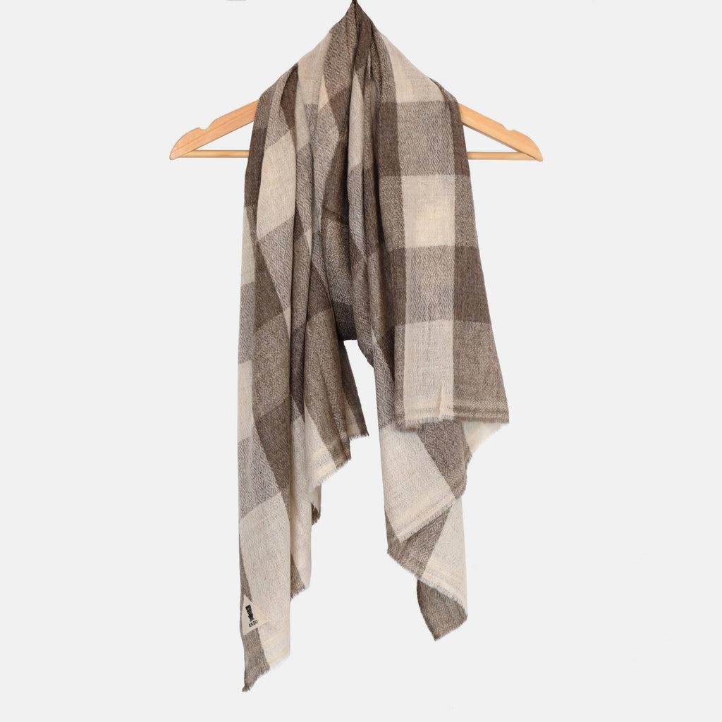 Cashmere Scarf Walnut