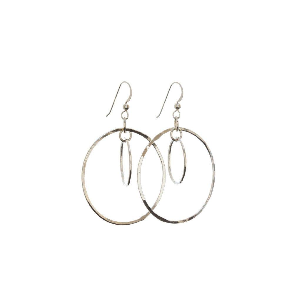 Circle with Circle Earrings